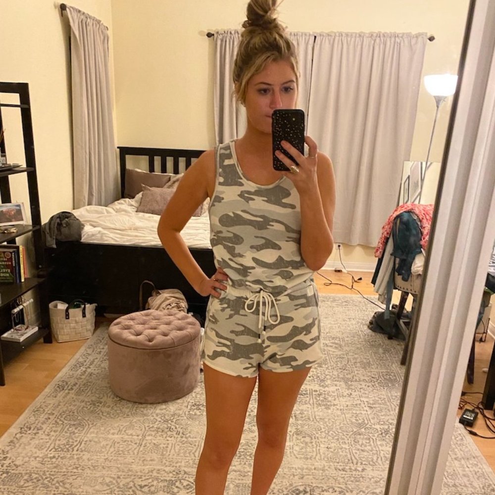 Vintage Havana Camo Romper